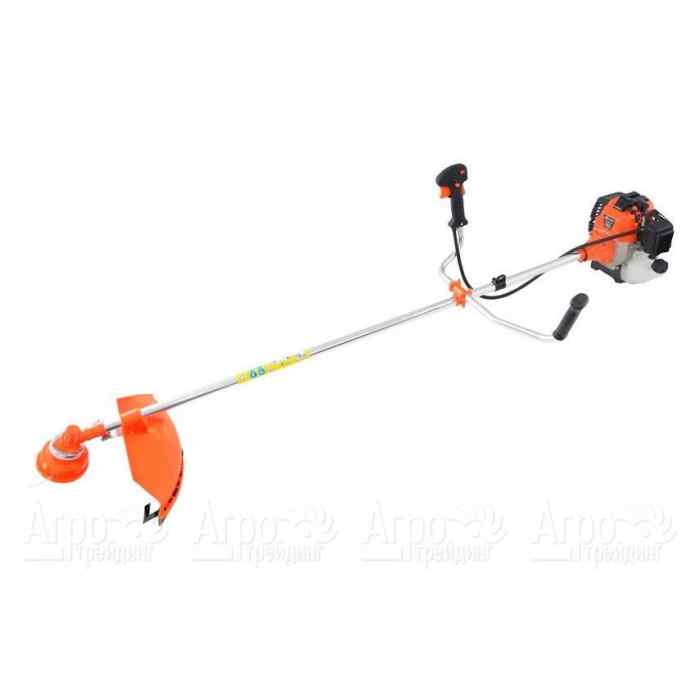 Триммер бензиновый 4,0л.с./неразборн леска/диск 40Т, ранцевый ремень ТЕХПРОМ ВТ-556М коробка