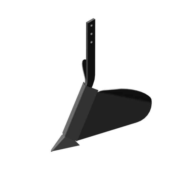 Окучник однорядный, стойка 10*500 мм., регулируемый, раздвижной без сцепки