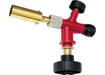 Горелка профессиональная на газовый баллон, пьезоподжиг, металл. корпус/Matrix