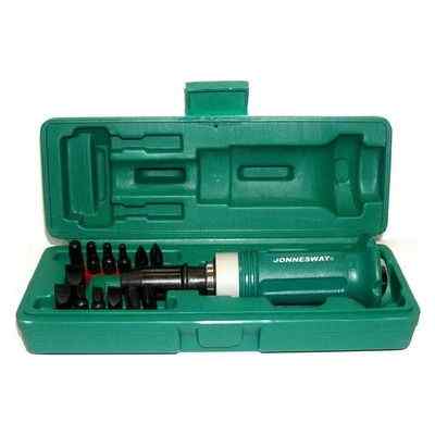 Отвертка ударная SL 5,6,8,10,12мм PH# 1,2,3,4 Hex 4,5,6,8,  14 пр./JONNESWAY