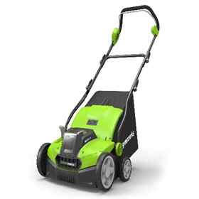 Аэратор-скарификатор аккумуляторный GD40SC38II Greenworks, 40V, бесщеточный, без АКБ и ЗУ