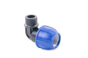 Угольник ПНД 25х1/2 НР