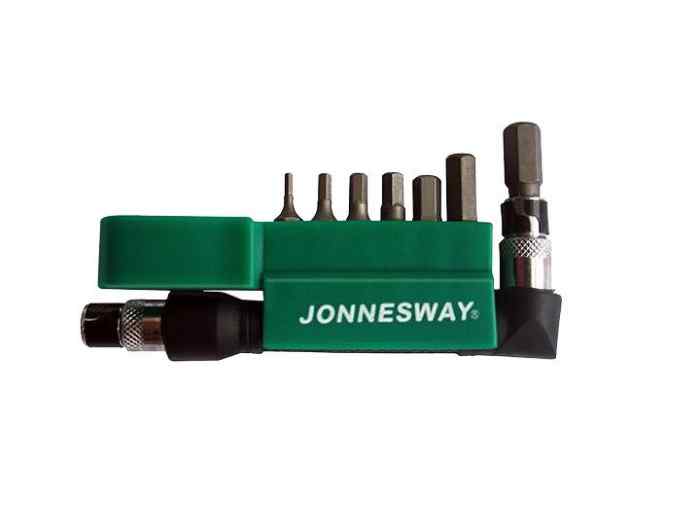 Набор вставок шестигранных 2-8 мм 1/4" 8пр/JONNESWAY