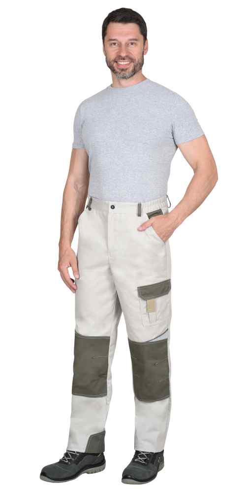 Брюки  "СИРИУС-КАСПИЙ" молочный/оливкой /песочным и СОП