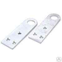 Проушина для навесных замков 30х100 прямая, пара, Кунгур (4112)