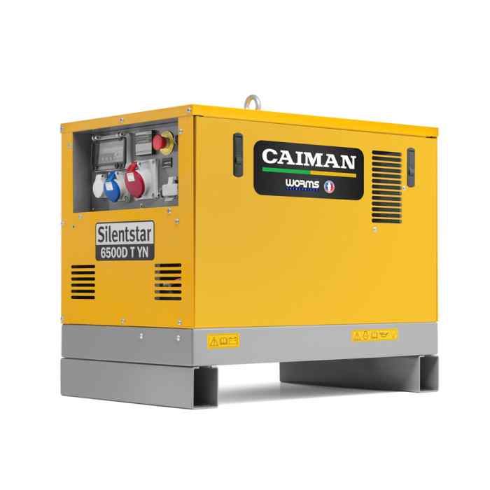 Генератор 6,0 кВА Silentstar 6500DTYN, двиг. Yanmar L100AE (435 сс), бак 22 л, 64кг*