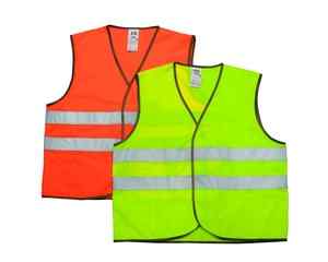 Жилет сигнальный СОП-2 (тк.Полиэфир, 100), лимон