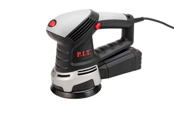 Машина шлиф. эксцентр. P.I.T. PDS125-C/1 (430Вт, 125мм, 4000-13500об/мин, доп. рукоятка)