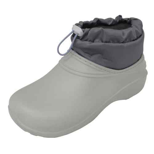 Боты женские "Коро" дымчато-серый/сталь