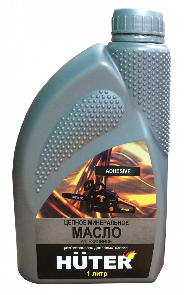 Масло для смазки цепи HUTER  минеральное 80W90, 1л.