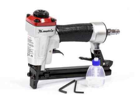 Степлер MATRIX пневматический для прямоугольных скоб от 6 до 13 мм