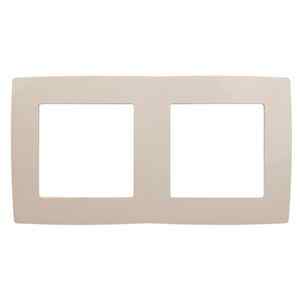 Рамка на 2 поста Эра слоновая кость 12-5002-02
