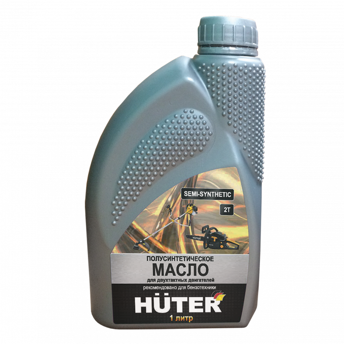 Масло 2-х тактное HUTER 2Т полусинтетическое 1л. (ЧЗ)