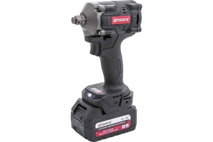 Гайковерт аккумуляторный ударный бесщеточный  BBIW12620 (1/2DR 21B 2*4Ah 620Hm)