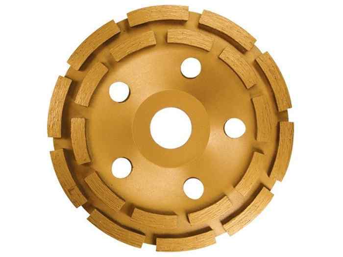 Чашка алмазная зачистная, 125мм, двухрядная/ MATRIX MASTER