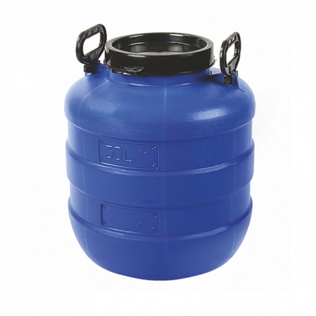 Бочка 40л крышка на резьбе цветная
