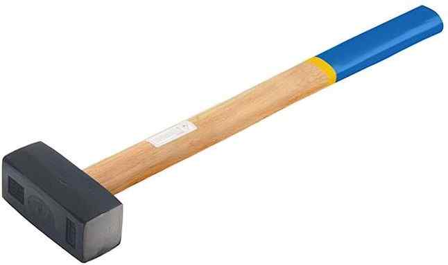 Кувалда кованая в сборе 4кг дер. рукоятка