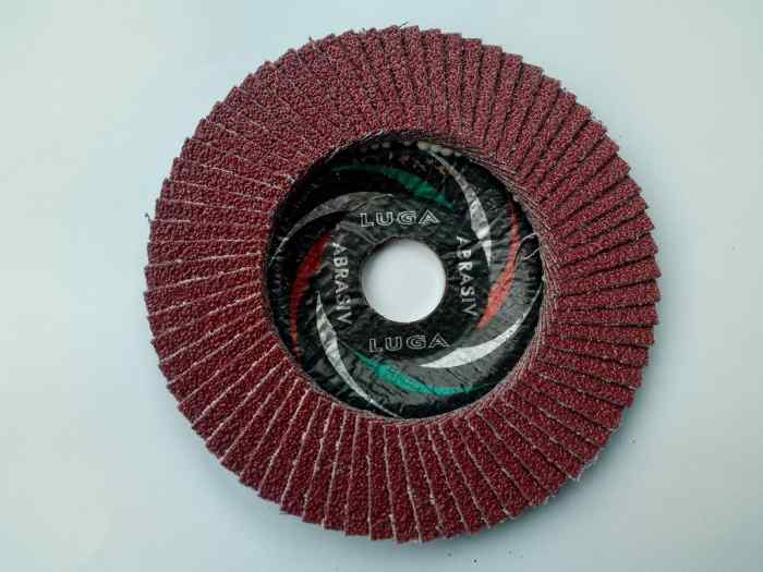 Круг ЛЕПЕСТКОВЫЙ 125 Х 22 (зерно 120)/ ЛУГА